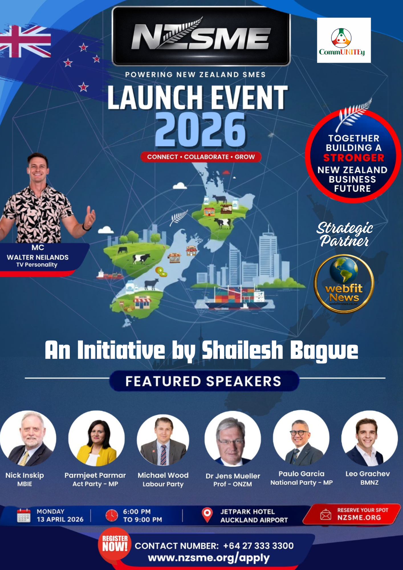 Official launch poster